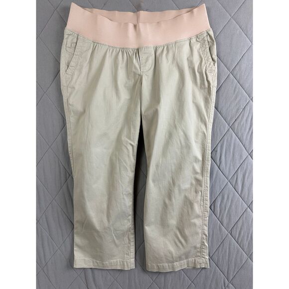 Old Navy Capri Women's Size‎ 8 Maternity - Picture 1 of 9